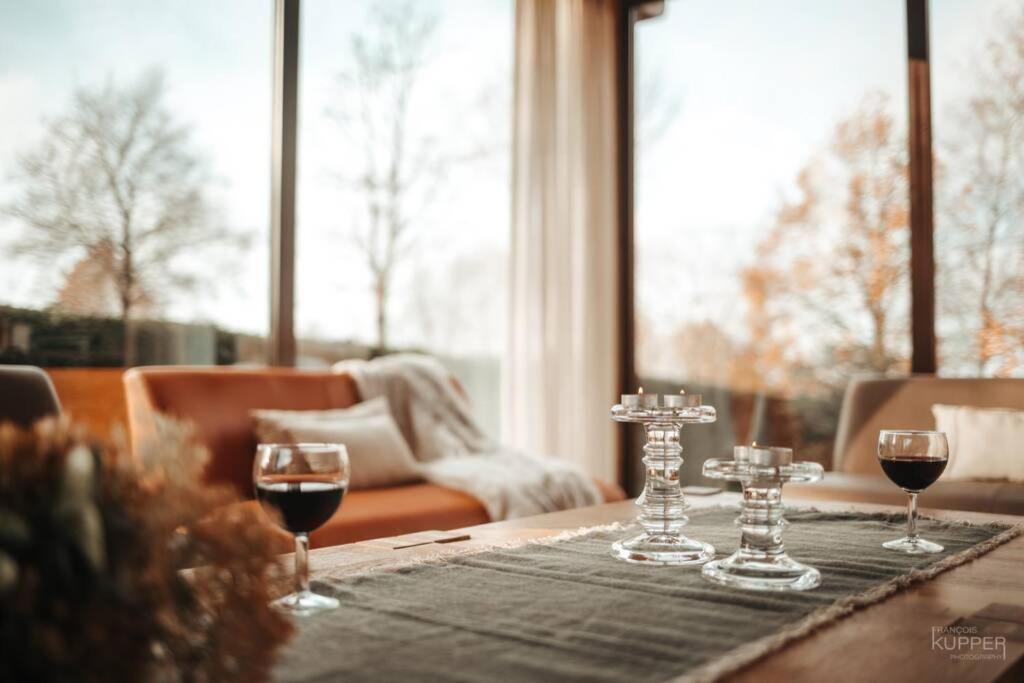 Le Heron 28Pers, Malmedy- Home Cinema, Balneo, Sauna, Jardin Kültér fotó