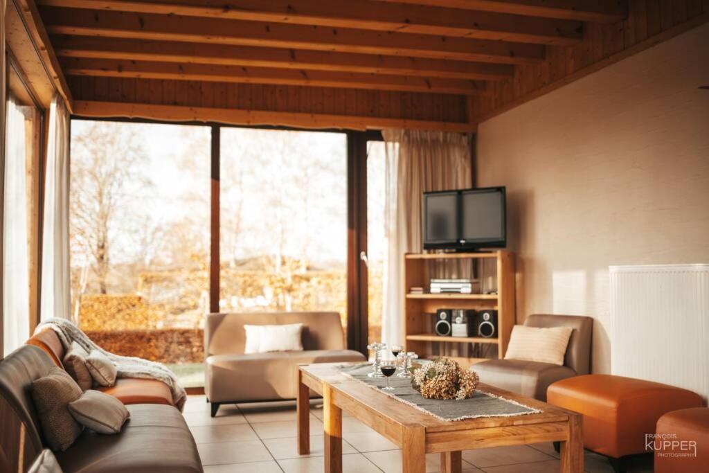 Le Heron 28Pers, Malmedy- Home Cinema, Balneo, Sauna, Jardin Kültér fotó